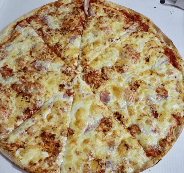 Partypizza Pizza Schinken 60 cm - Imbiss Rhodos